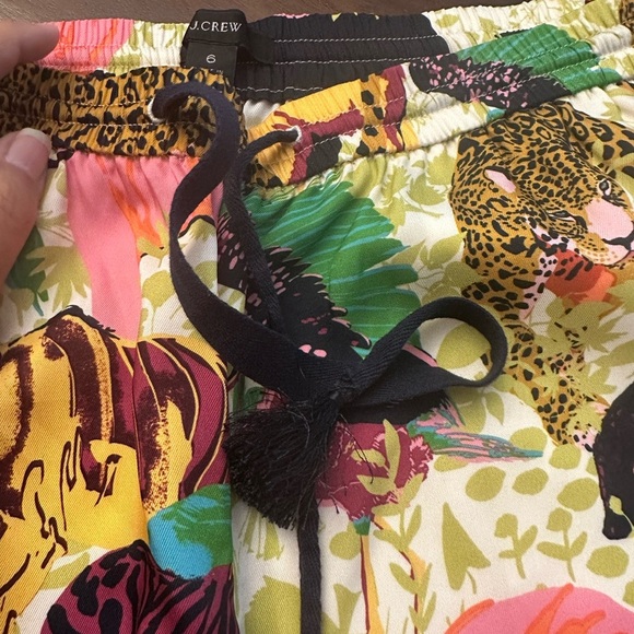 J. CREW Drapey wide-leg pant in Ratti® safari print - Picture 6 of 7